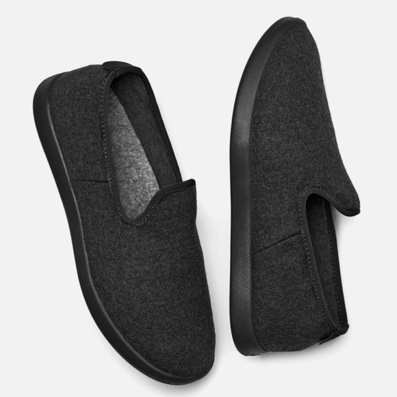 Allbirds men’s Black wool slip on loungers - Picture 3 of 8